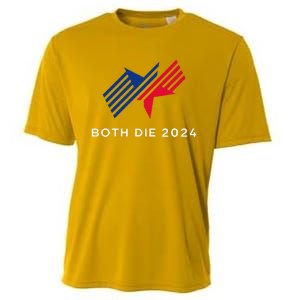 Both Die 2024 New Plan Though Election 2024 Cooling Performance Crew T-Shirt