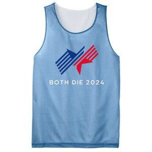 Both Die 2024 New Plan Though Election 2024 Mesh Reversible Basketball Jersey Tank