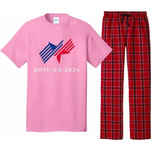 Both Die 2024 New Plan Though Election 2024 Pajama Set