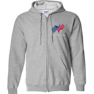 Both Die 2024 New Plan Though Election 2024 Full Zip Hoodie