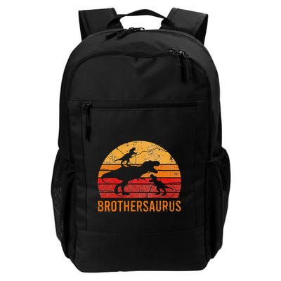 Brother Dinosaur 3 Funny Big Little Brothersaurus Gift Backpack