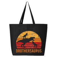 Brother Dinosaur 3 Funny Big Little Brothersaurus Gift 25L Jumbo Tote