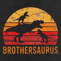 Brother Dinosaur 3 Funny Big Little Brothersaurus Gift 25L Jumbo Tote