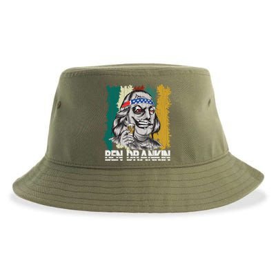 Ben Drankin 4th Of July Independence Day Cool Gift Sustainable Bucket Hat