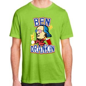 Ben Drankin 4th Of July Funny Beer Ing Beer Pong Top Funny Gift Adult ChromaSoft Performance T-Shirt