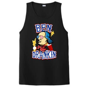 Ben Drankin 4th Of July Funny Beer Ing Beer Pong Top Funny Gift PosiCharge Competitor Tank