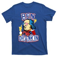 Ben Drankin 4th Of July Funny Beer Ing Beer Pong Top Funny Gift T-Shirt