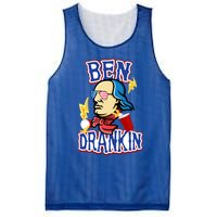 Ben Drankin 4th Of July Funny Beer Ing Beer Pong Top Funny Gift Mesh Reversible Basketball Jersey Tank