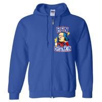 Ben Drankin 4th Of July Funny Beer Ing Beer Pong Top Funny Gift Full Zip Hoodie