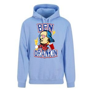 Ben Drankin 4th Of July Funny Beer Ing Beer Pong Top Funny Gift Unisex Surf Hoodie