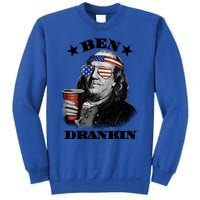 Ben Drankin 4th Of July Funny Usa Franklin Ing Gift Sweatshirt