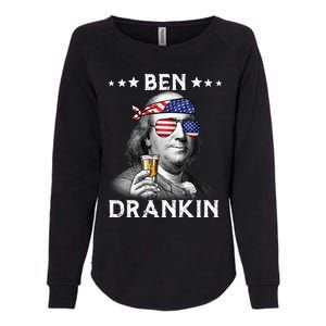 Ben Drankin 4th Of July Great Gift American Flag Bandana Gift Womens California Wash Sweatshirt