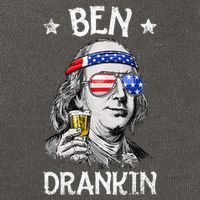 Ben Drankin 4th Of July Benjamin Franklin Women Usa Flag Cotton Canvas Backpack