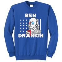 Ben Drankin 4th Of July Patriotic Funny Benjamin Franklin Meaningful Gift Sweatshirt