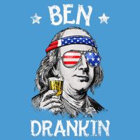 Ben Drankin 4th Of July Benjamin Franklin Tie Dye Hoodie