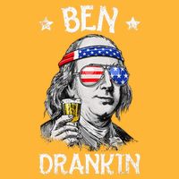 Ben Drankin 4th Of July Benjamin Franklin Sustainable Knit Beanie