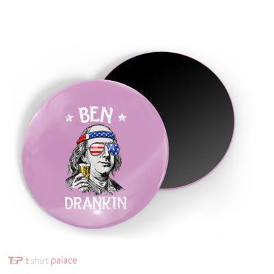 Ben Drankin 4th Of July Benjamin Franklin Magnet