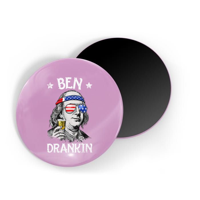 Ben Drankin 4th Of July Benjamin Franklin Magnet
