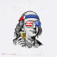 Ben Drankin 4th Of July Benjamin Franklin Performance Shirt