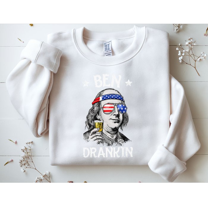 Ben Drankin 4th Of July Benjamin Franklin Sweatshirt