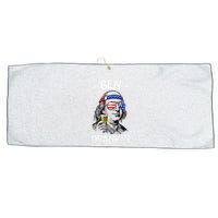 Ben Drankin 4th Of July Benjamin Franklin Large Microfiber Waffle Golf Towel