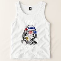 Ben Drankin 4th Of July Benjamin Franklin Tank Top