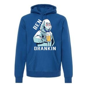 Ben Drankin 4th Of July Funny Patriotic Merica Great Gift Premium Hoodie