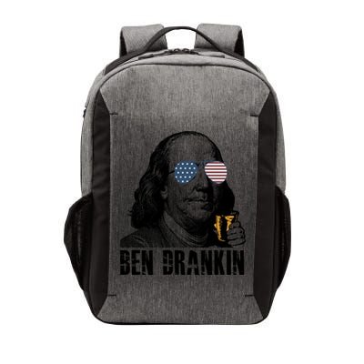 Ben Drankin 4th Of July Benjamin Franklin Vector Backpack
