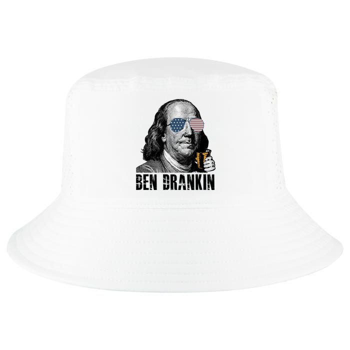 Ben Drankin 4th Of July Benjamin Franklin Cool Comfort Performance Bucket Hat