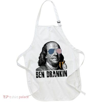 Ben Drankin 4th Of July Benjamin Franklin Apron
