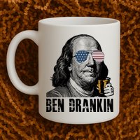 Ben Drankin 4th Of July Benjamin Franklin Mug