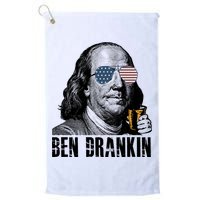 Ben Drankin 4th Of July Benjamin Franklin Golf Towel