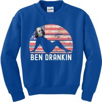 Ben Drankin 4th Of July Party Funny Ing Adult Joke Meaningful Gift Kids Sweatshirt