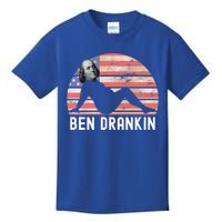 Ben Drankin 4th Of July Party Funny Ing Adult Joke Meaningful Gift Kids T-Shirt