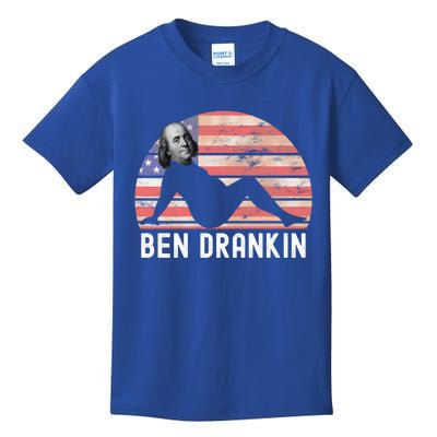 Ben Drankin 4th Of July Party Funny Ing Adult Joke Meaningful Gift Kids T-Shirt