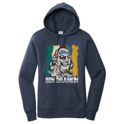 Ben Drankin 4th Of July Independence Day Gift Women's Pullover Hoodie