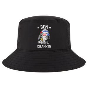 Ben Drankin 4th Of July Benjamin Franklin Usa Flag Cool Comfort Performance Bucket Hat