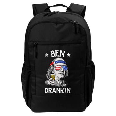 Ben Drankin 4th Of July Benjamin Franklin Usa Flag Backpack