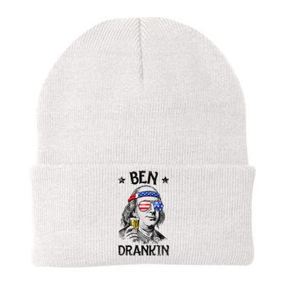 Ben Drankin 4th Of July Benjamin Franklin Knit Cap Winter Beanie