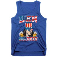 Ben Drankin 4th Of July Benjamin Franklin Usa Flag Gift Tank Top