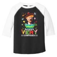 Biden Dazed And Very Confused Funny Anti Biden Cinco De Mayo Toddler Fine Jersey T-Shirt