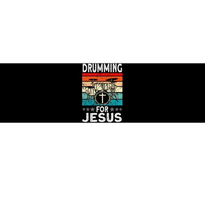 Best Drumming Art For Women Drummer Drum Drumming Jesus Bumper Sticker