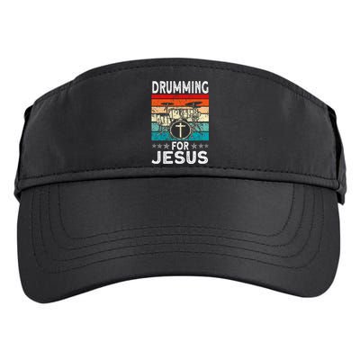 Best Drumming Art For Women Drummer Drum Drumming Jesus Adult Drive Performance Visor