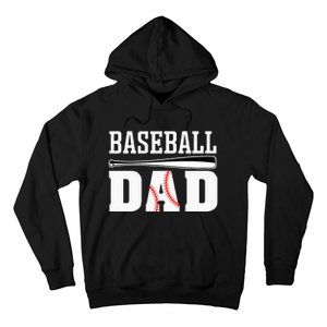 Baseball Dad Apparel Dad Baseball Hoodie