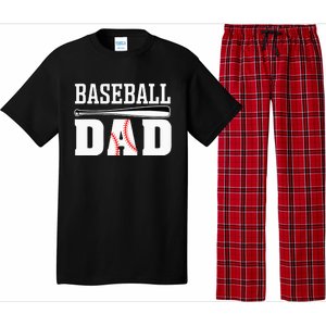 Baseball Dad Apparel Dad Baseball Pajama Set