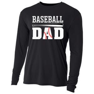 Baseball Dad Apparel Dad Baseball Cooling Performance Long Sleeve Crew