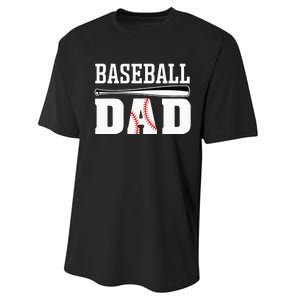 Baseball Dad Apparel Dad Baseball Performance Sprint T-Shirt