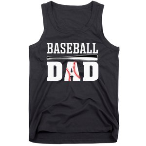 Baseball Dad Apparel Dad Baseball Tank Top