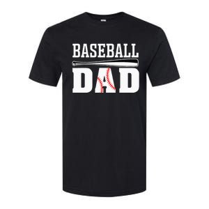 Baseball Dad Apparel Dad Baseball Softstyle CVC T-Shirt