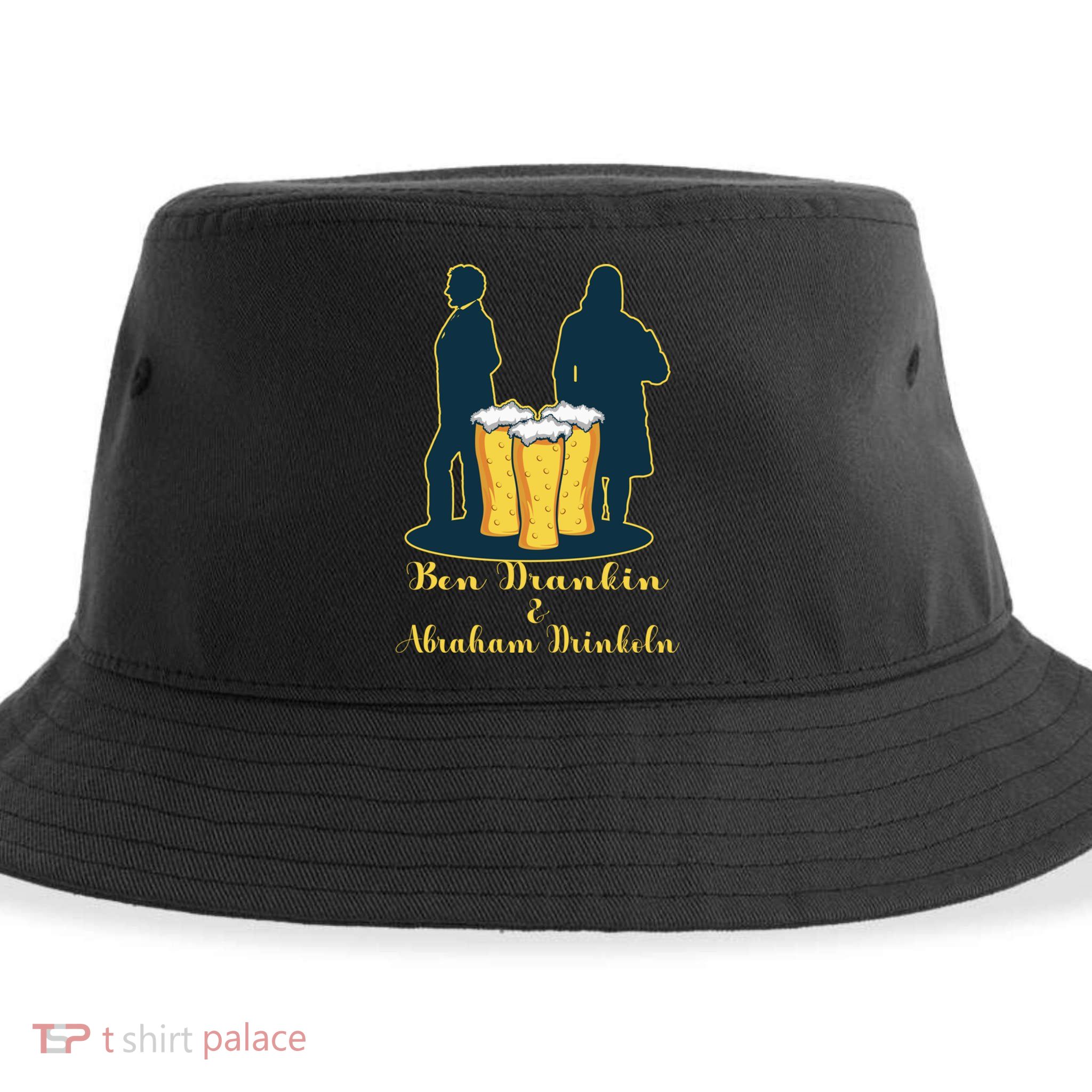 Ben Drankin American Alcoholic Gift Sustainable Bucket Hat